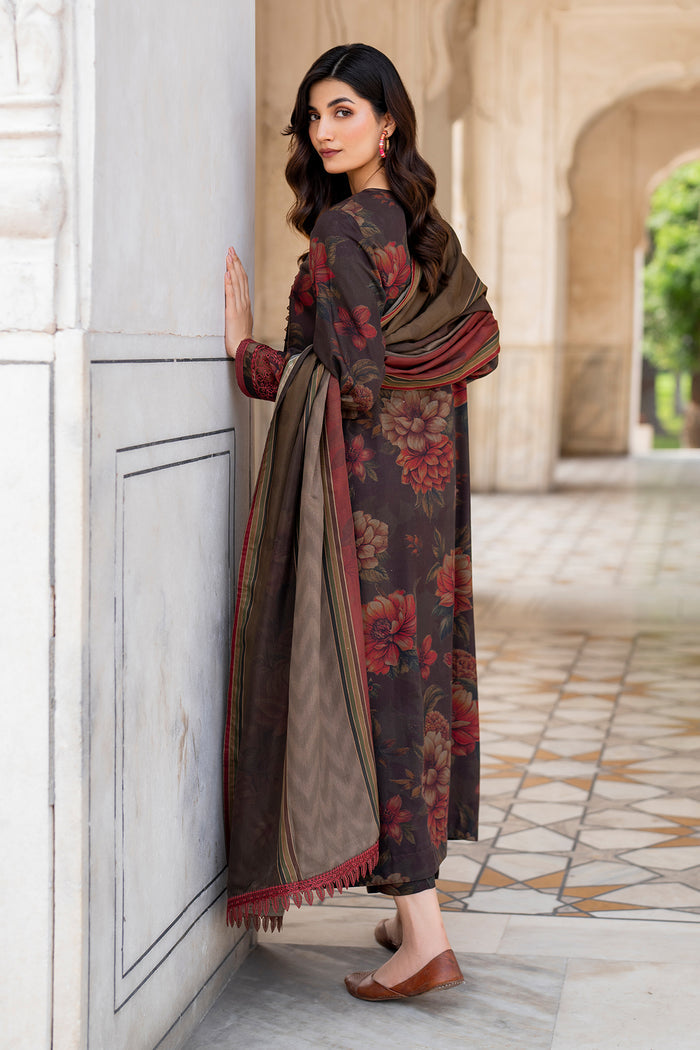 Baroque | Luxury Pret 24 | VISCOSE UF-735 -  Baroque Ladies Clothes - Original Designer Dress - House of Maryam