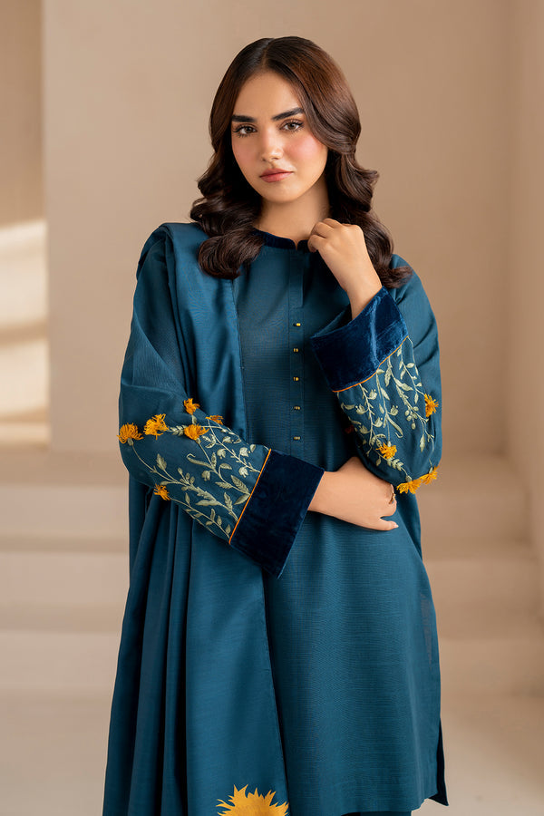 Baroque | Luxury Pret 24 | KHADDAR PR-999 -  Baroque Ladies Clothes - Original Designer Dress - House of Maryam
