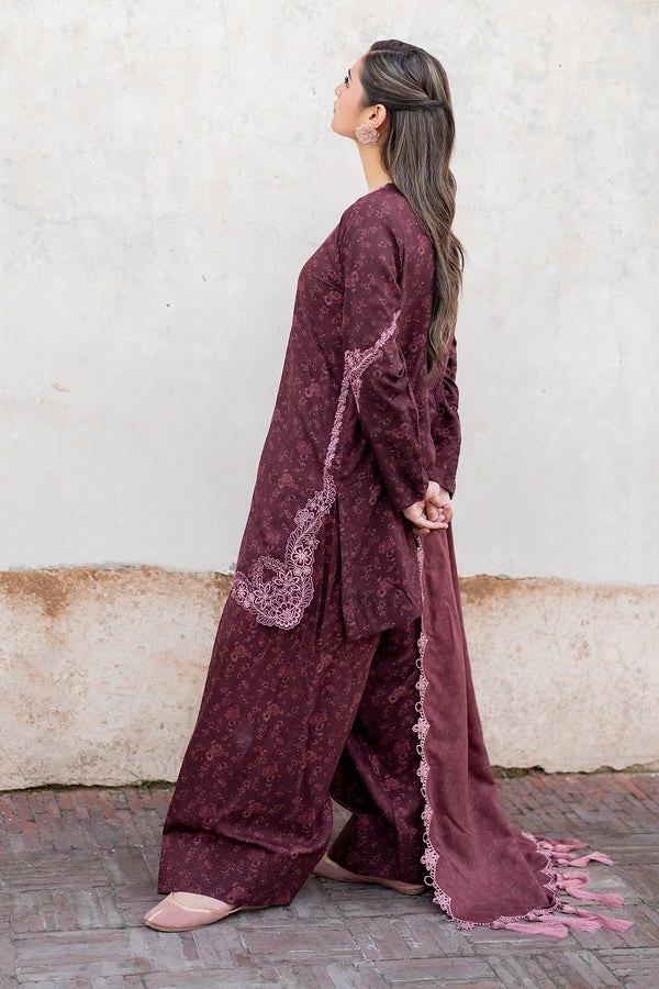 Baroque | Luxury Pret 24 | VISCOSE UF-725 -  Baroque Ladies Clothes - Original Designer Dress - House of Maryam