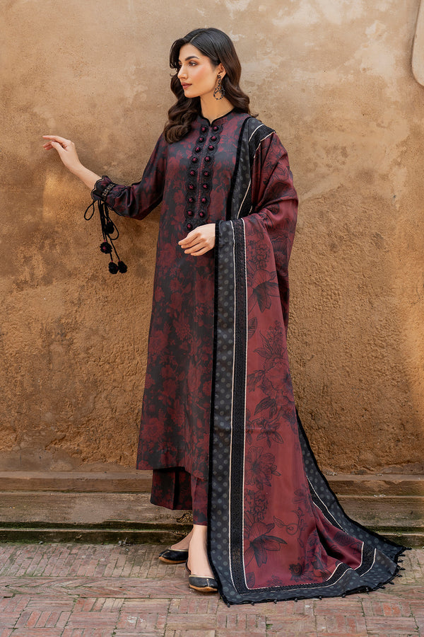 Baroque | Luxury Pret 24 | VISCOSE UF-741 -  Baroque Ladies Clothes - Original Designer Dress - House of Maryam