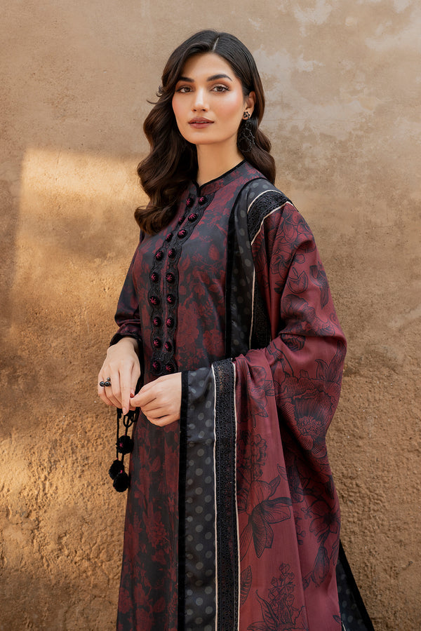 Baroque | Luxury Pret 24 | VISCOSE UF-741 -  Baroque Ladies Clothes - Original Designer Dress - House of Maryam
