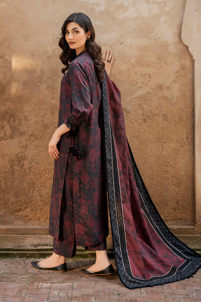Baroque | Luxury Pret 24 | VISCOSE UF-741 -  Baroque Ladies Clothes - Original Designer Dress - House of Maryam
