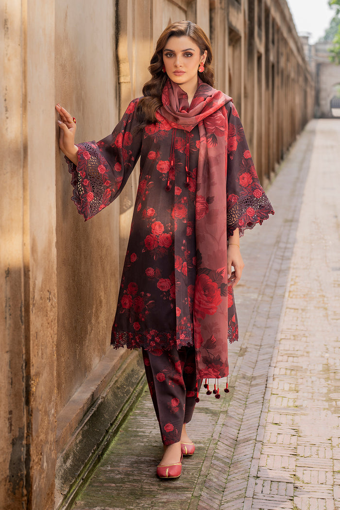 Baroque | Luxury Pret 24 | VISCOSE UF-740 -  Baroque Ladies Clothes - Original Designer Dress - House of Maryam