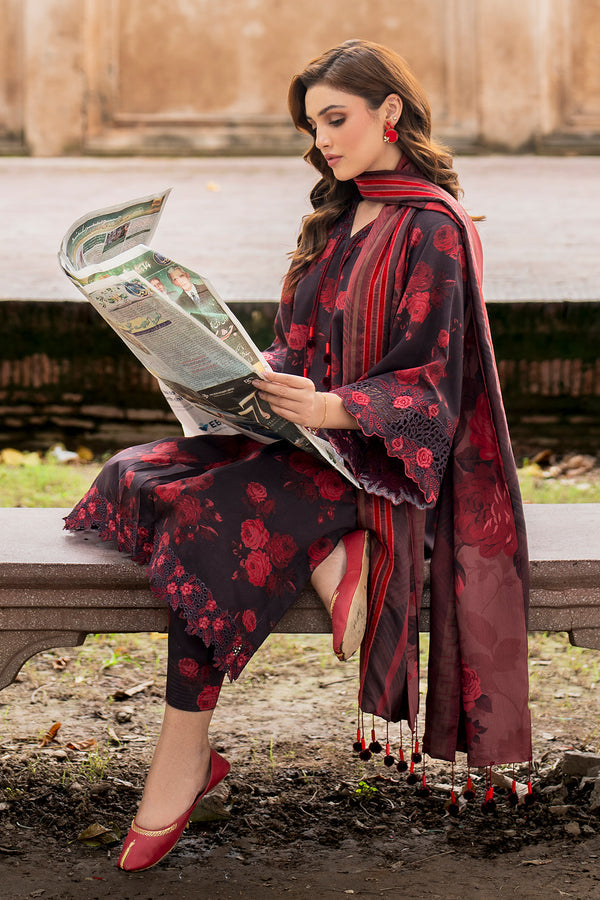Baroque | Luxury Pret 24 | VISCOSE UF-740 -  Baroque Ladies Clothes - Original Designer Dress - House of Maryam