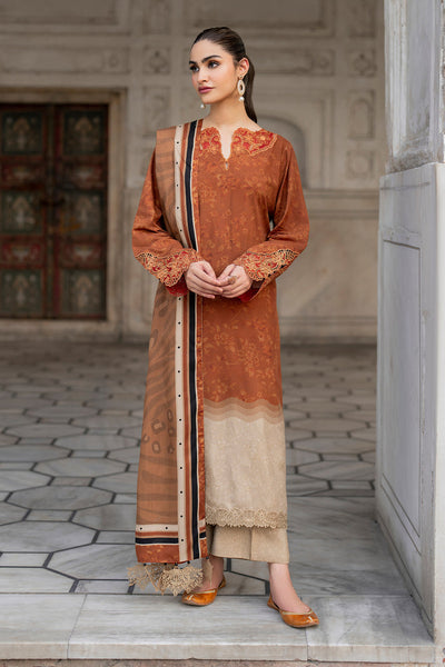 Baroque | Luxury Pret 24 | VISCOSE UF-720 -  Baroque Ladies Clothes - Original Designer Dress - House of Maryam