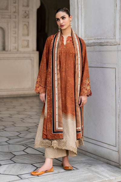 Baroque | Luxury Pret 24 | VISCOSE UF-720 -  Baroque Ladies Clothes - Original Designer Dress - House of Maryam