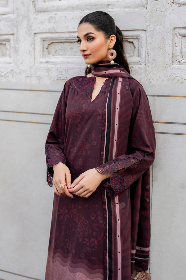 Baroque | Luxury Pret 24 | VISCOSE UF-721 -  Baroque Ladies Clothes - Original Designer Dress - House of Maryam