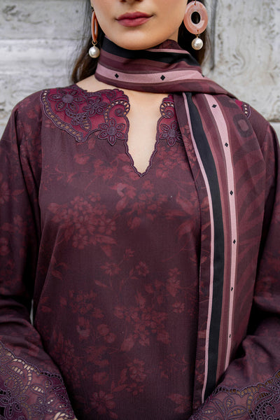Baroque | Luxury Pret 24 | VISCOSE UF-721 -  Baroque Ladies Clothes - Original Designer Dress - House of Maryam