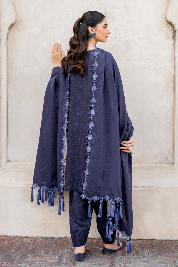 Baroque | Luxury Pret 24 | VISCOSE UF-726 -  Baroque Ladies Clothes - Original Designer Dress - House of Maryam