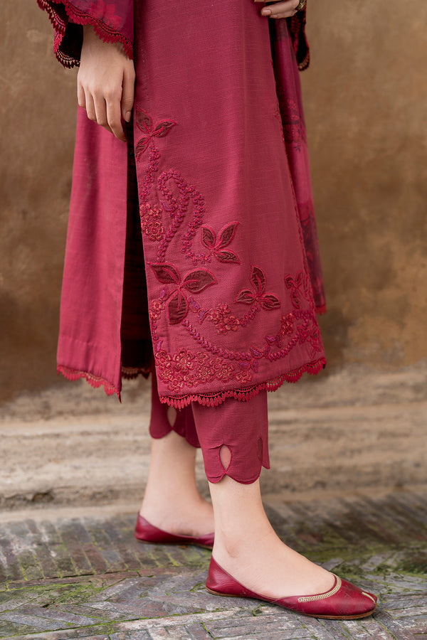 Baroque | Luxury Pret 24 | VISCOSE UF-739 -  Baroque Ladies Clothes - Original Designer Dress - House of Maryam