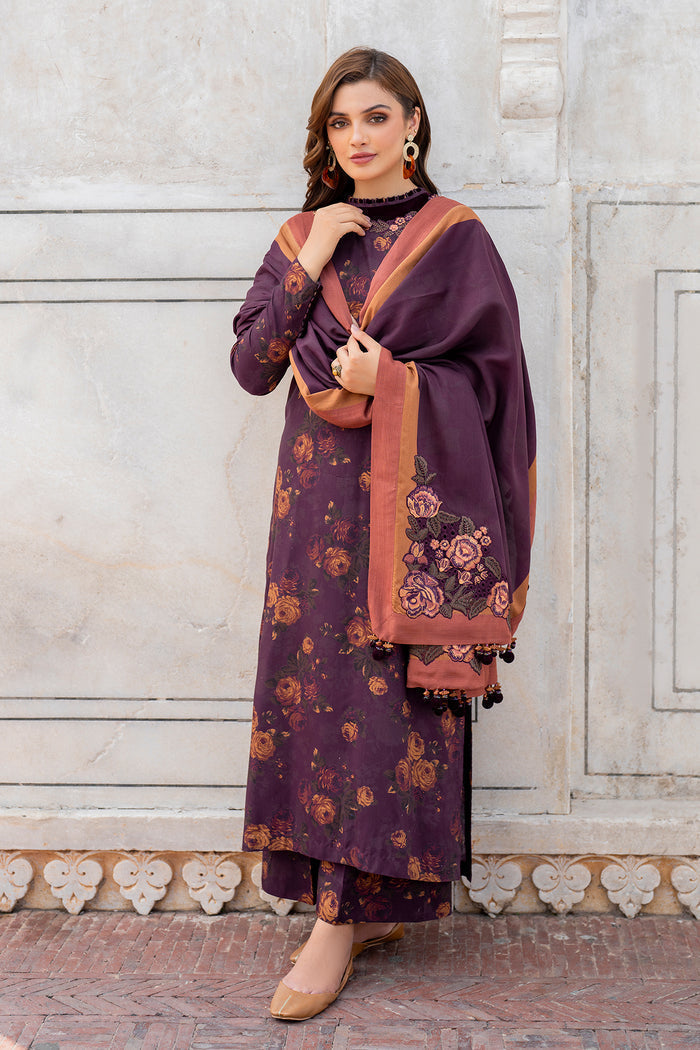 Baroque | Luxury Pret 24 | VISCOSE UF-736 by Designer Baroque - House of Maryam - Pakistani Designer Ethnic Wear in {{ shop.shopifyCountryName }}