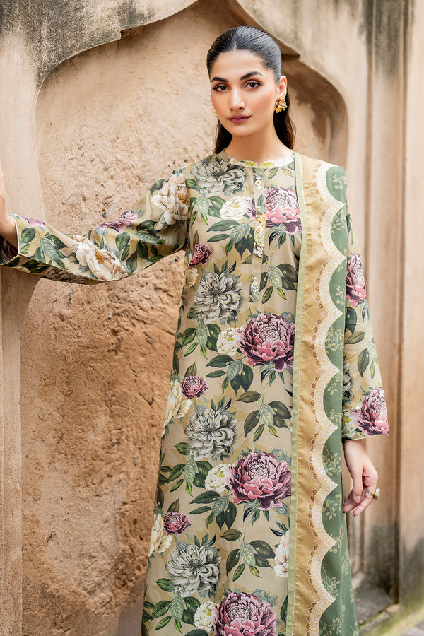 Baroque | Luxury Pret 24 | VISCOSE UF-729 -  Baroque Ladies Clothes - Original Designer Dress - House of Maryam
