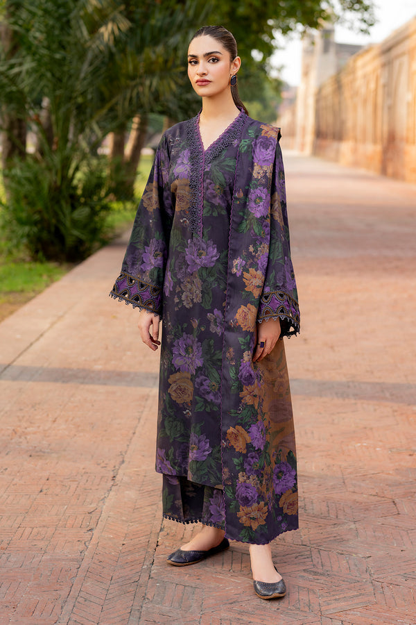 Baroque | Luxury Pret 24 | VISCOSE UF-723 -  Baroque Ladies Clothes - Original Designer Dress - House of Maryam