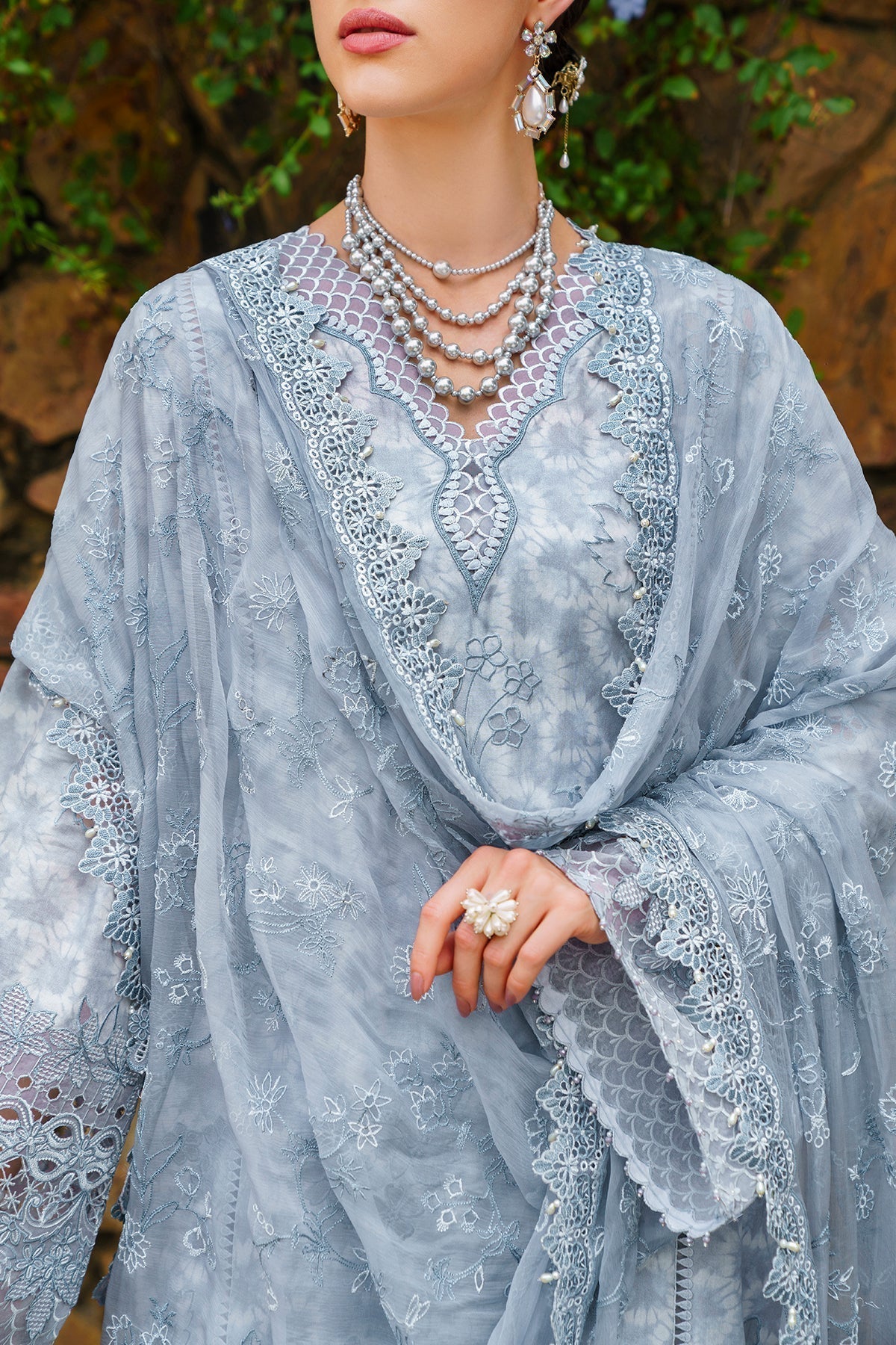 Baroque | Swiss Lawn 24 | SL12-D05 -  Baroque Luxury - Original Designer Dress - House of Maryam