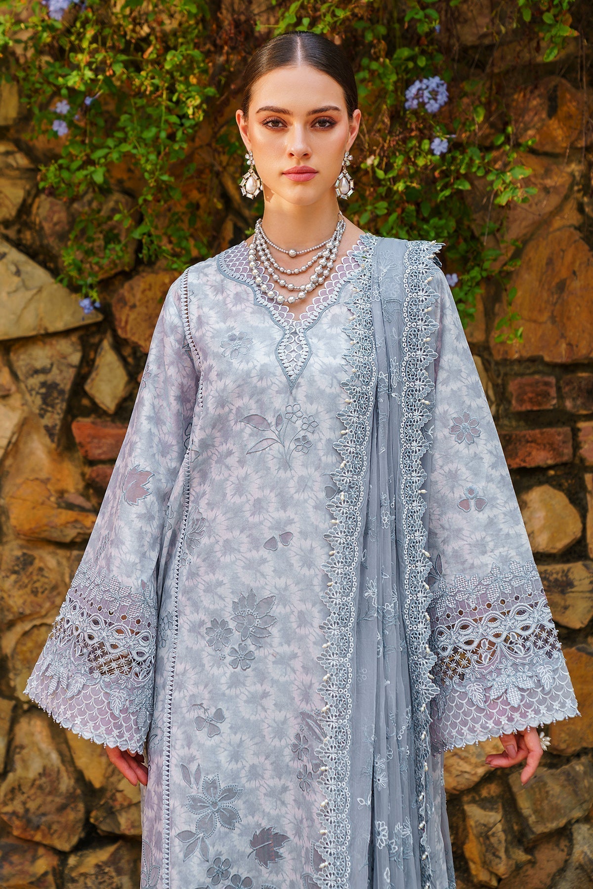 Baroque | Swiss Lawn 24 | SL12-D05 -  Baroque Luxury - Original Designer Dress - House of Maryam