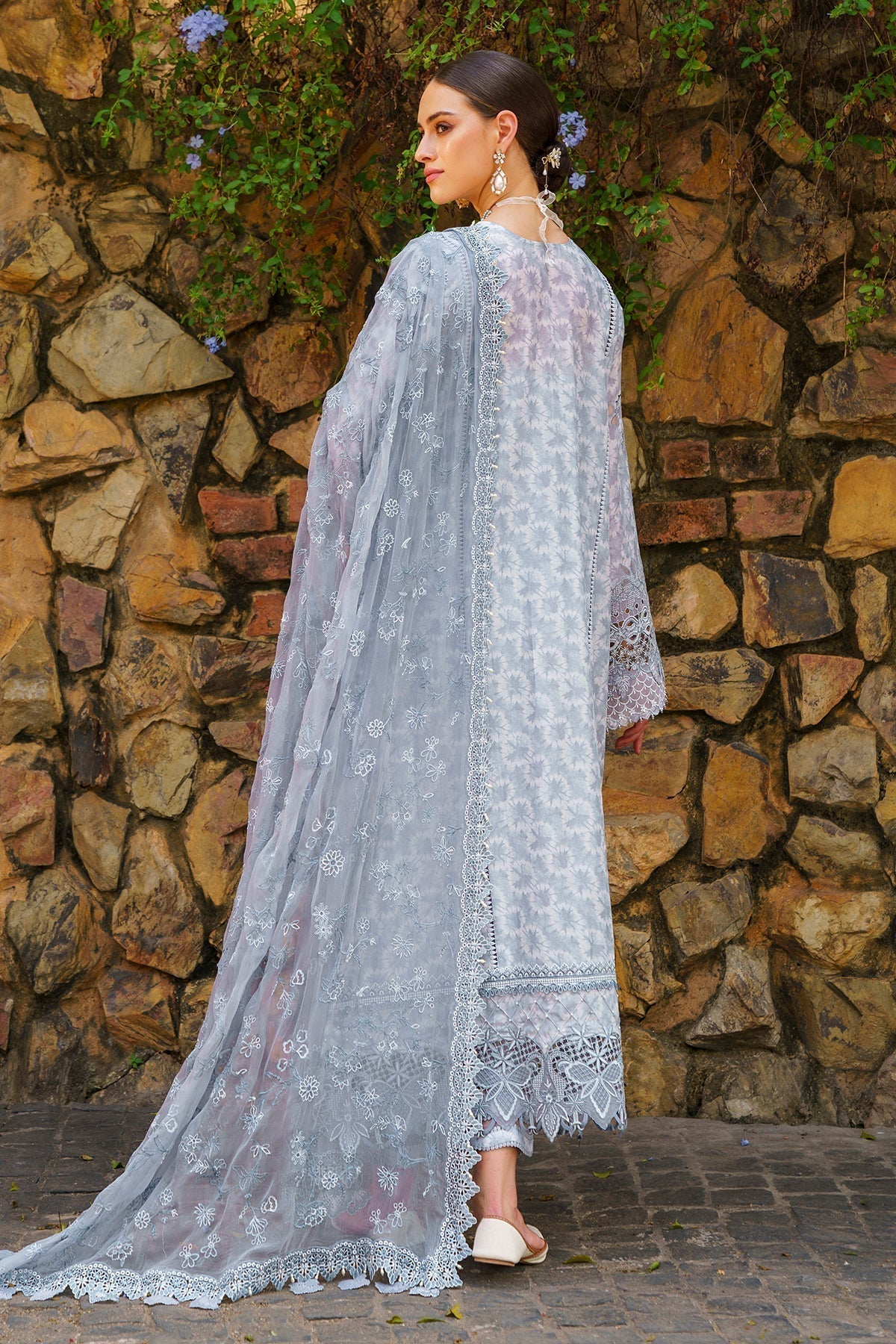 Baroque | Swiss Lawn 24 | SL12-D05 -  Baroque Luxury - Original Designer Dress - House of Maryam