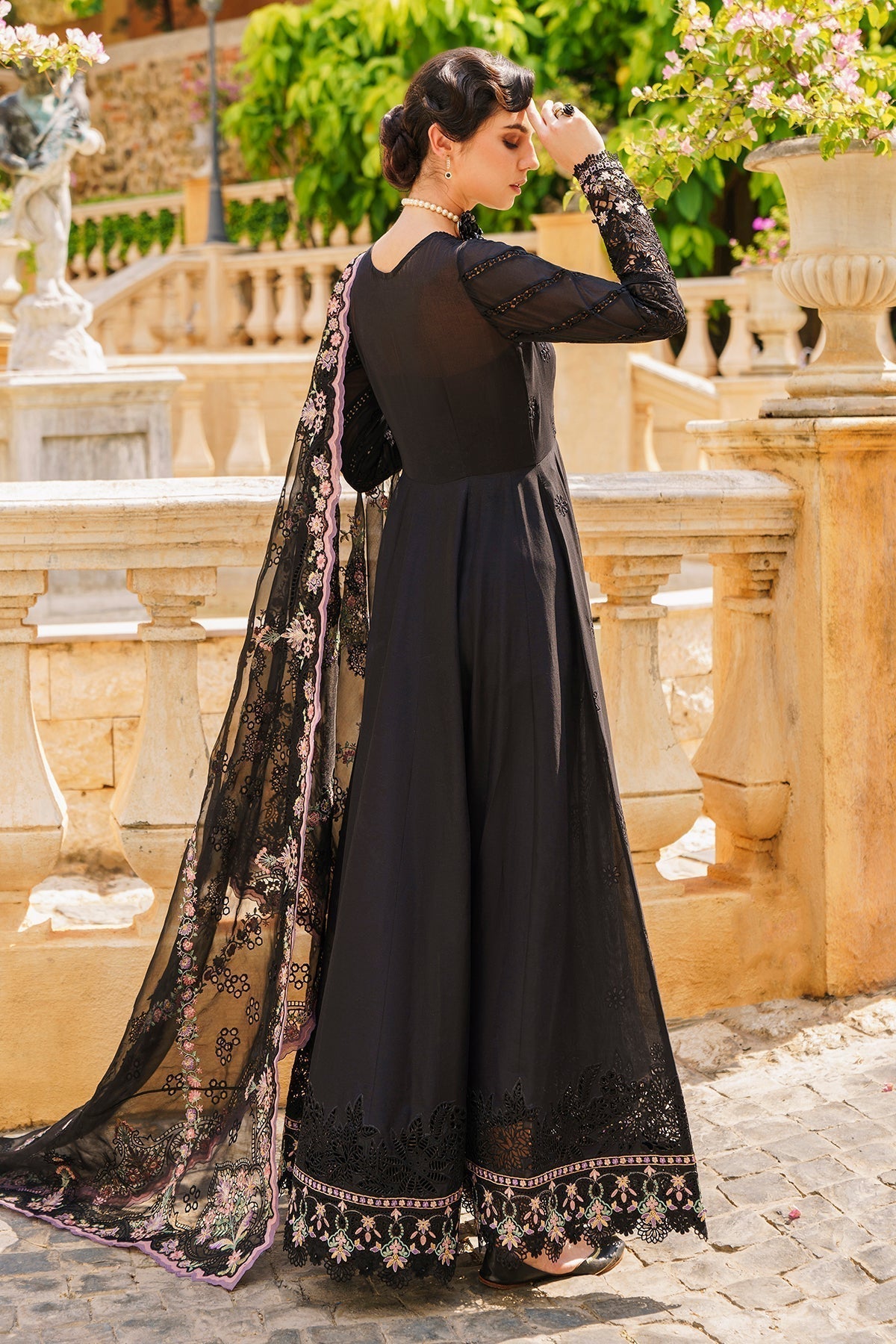 Baroque | Swiss Lawn 24 | SL12-D06 -  Baroque Luxury - Original Designer Dress - House of Maryam