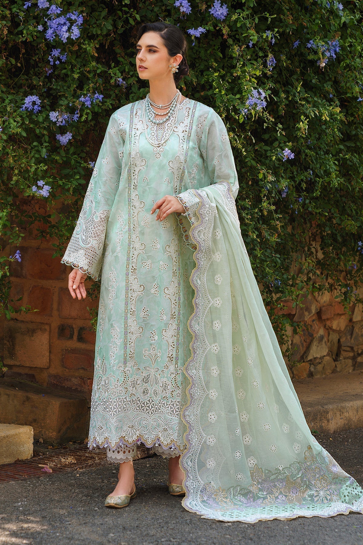 Baroque | Swiss Lawn 24 | SL12-D07 -  Baroque Luxury - Original Designer Dress - House of Maryam