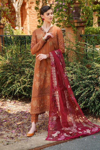 Baroque | Swiss Lawn 24 | SL12-D08 -  Baroque Luxury - Original Designer Dress - House of Maryam