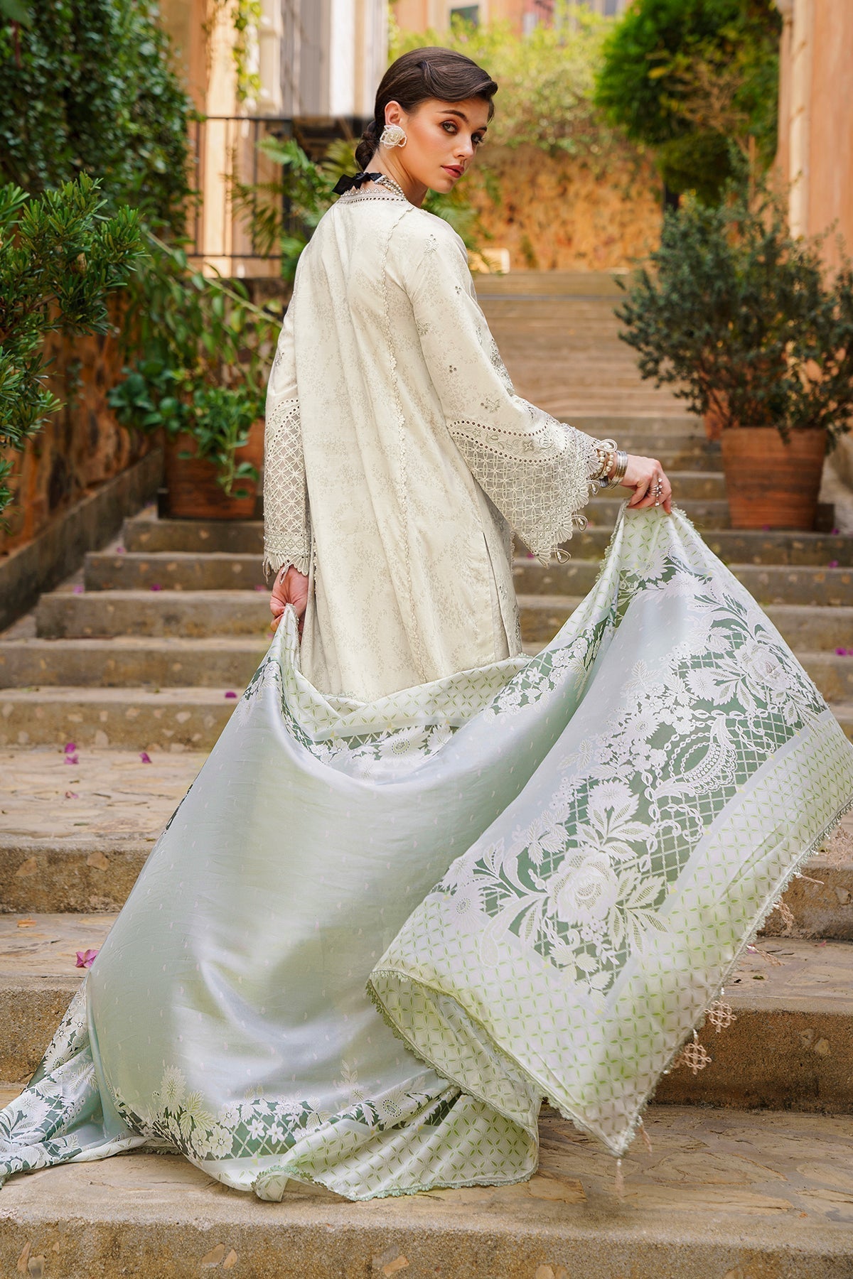 Baroque | Swiss Lawn 24 | SL12-D01 -  Baroque Luxury - Original Designer Dress - House of Maryam