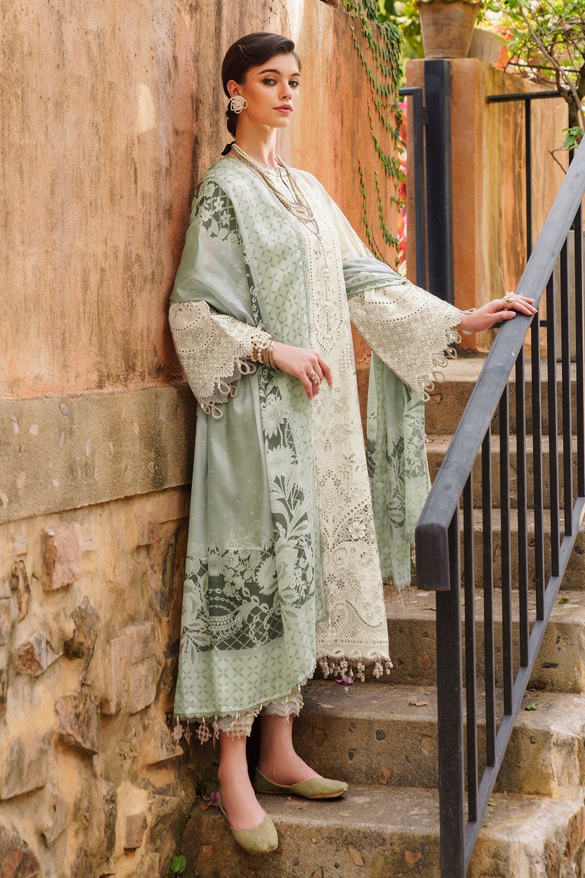 Baroque | Swiss Lawn 24 | SL12-D01 -  Baroque Luxury - Original Designer Dress - House of Maryam