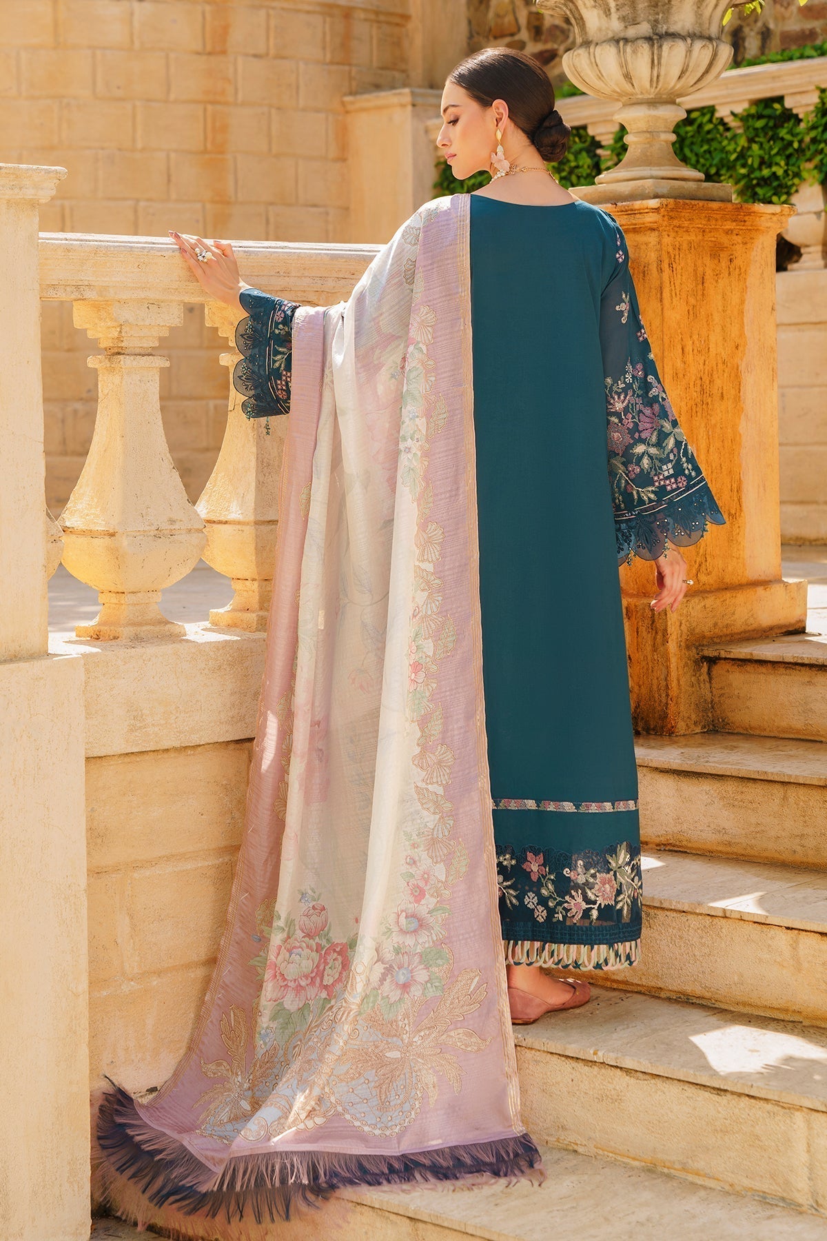 Baroque | Swiss Lawn 24 | SL12-D02 -  Baroque Luxury - Original Designer Dress - House of Maryam