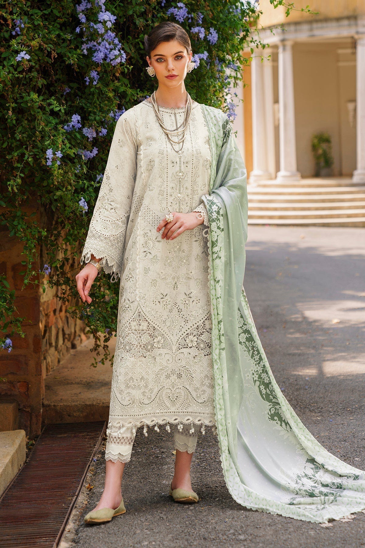 Baroque | Swiss Lawn 24 | SL12-D01 -  Baroque Luxury - Original Designer Dress - House of Maryam