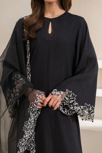 Cross Stitch | Basic Pret | Obsidian Pearl-2PC (Shirt & Dupatta)