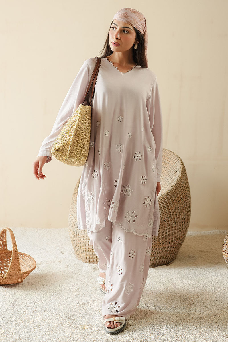 Cross Stitch | Basic Pret | Lush Flora-2PC (Shirt & Trouser)