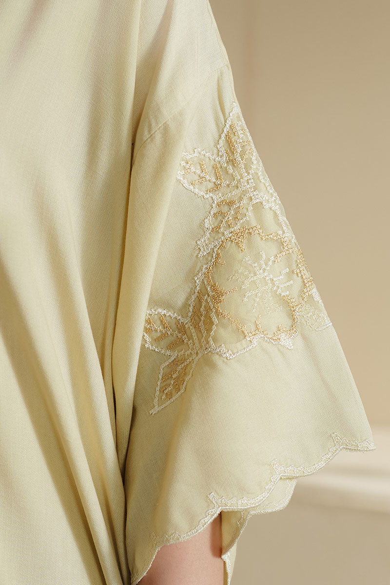 Cross Stitch | Basic Pret | Tropical Muse Dyed Lawn Shirt-4