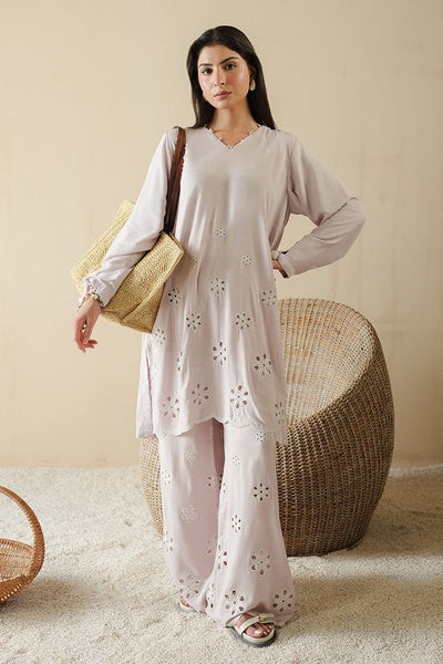 Cross Stitch | Basic Pret | Lush Flora-2PC (Shirt & Trouser)