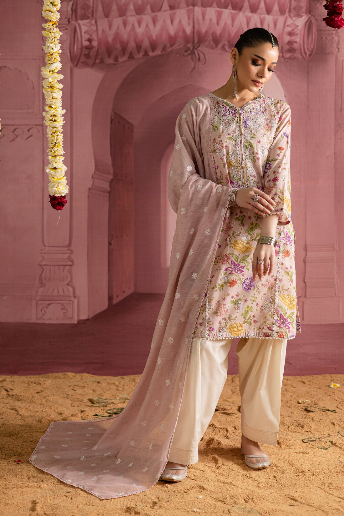 Batik | Chargbagh | Emily -  Batik Ladies Clothes - Original Designer Dress - House of Maryam