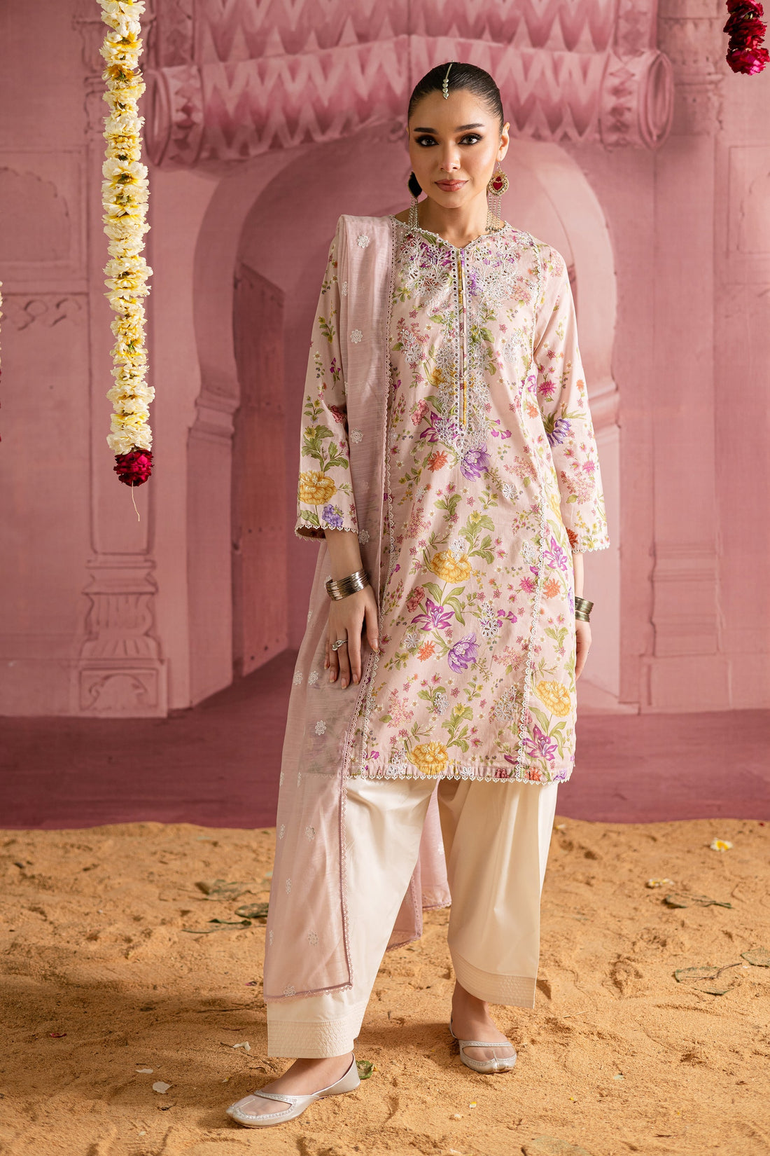 Batik | Chargbagh | Emily -  Batik Ladies Clothes - Original Designer Dress - House of Maryam