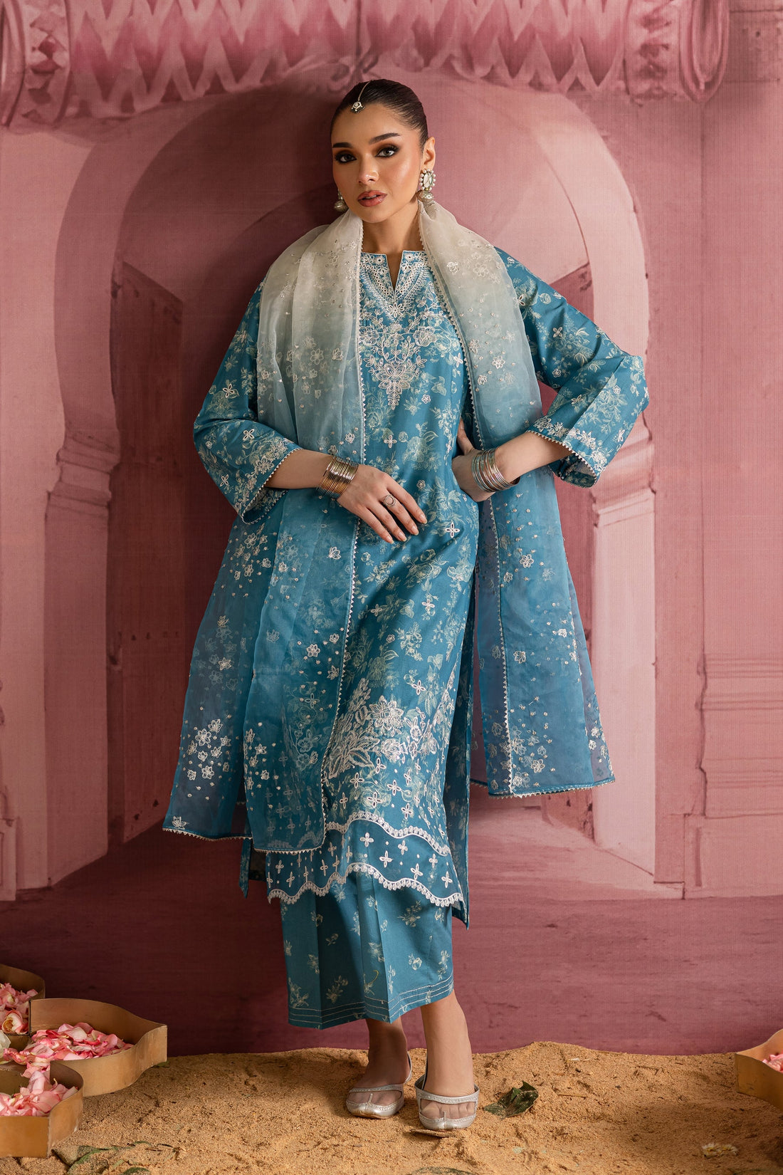 Batik | Chargbagh | Aster -  Batik Ladies Clothes - Original Designer Dress - House of Maryam