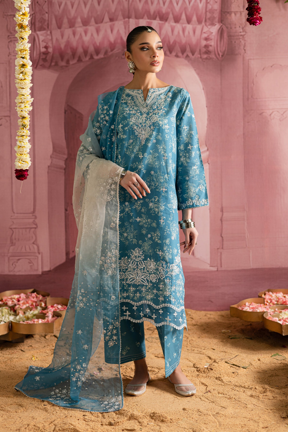 Batik | Chargbagh | Aster -  Batik Ladies Clothes - Original Designer Dress - House of Maryam