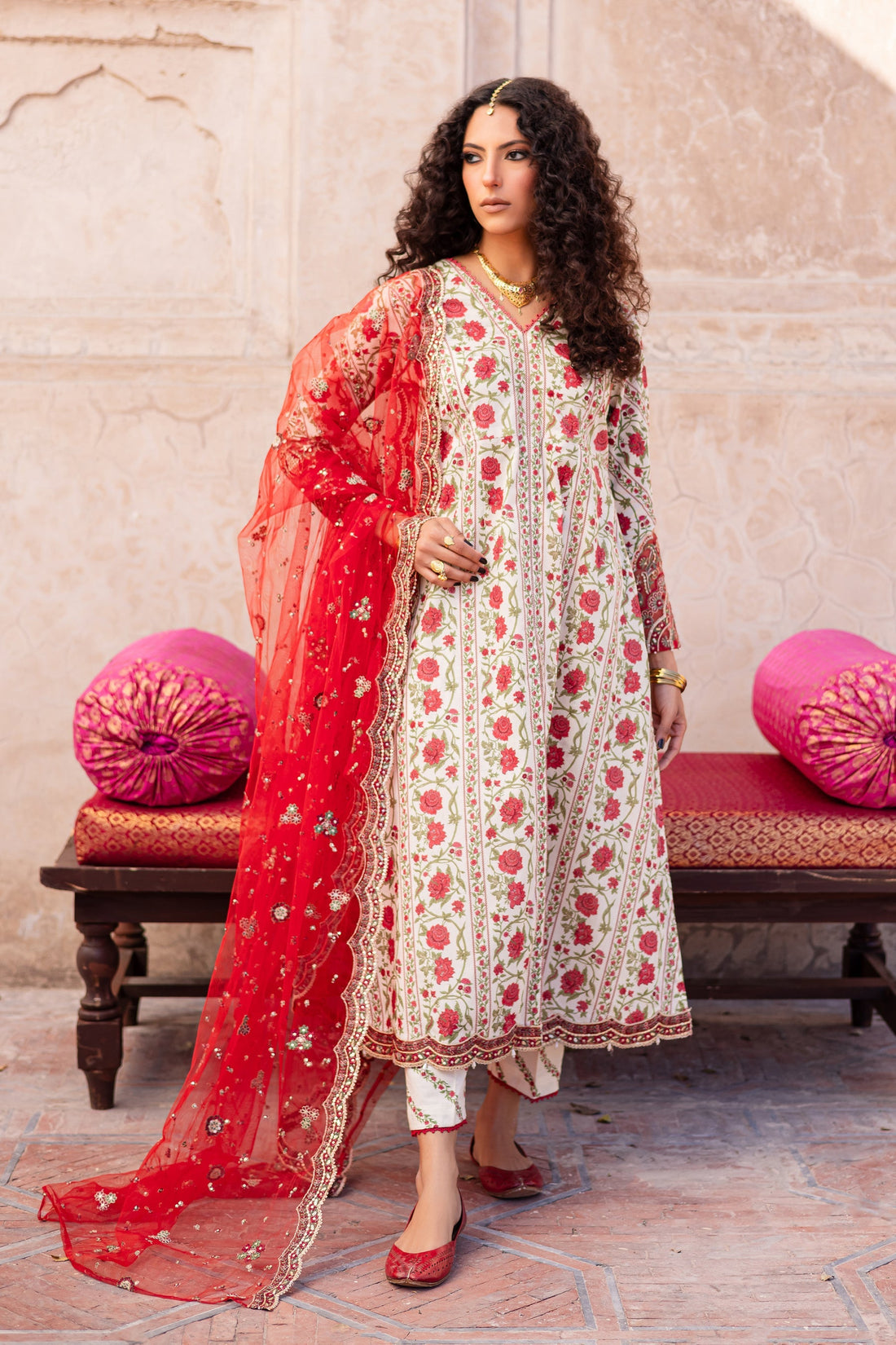 Batik | Chargbagh | Zardoz -  Batik Ladies Clothes - Original Designer Dress - House of Maryam