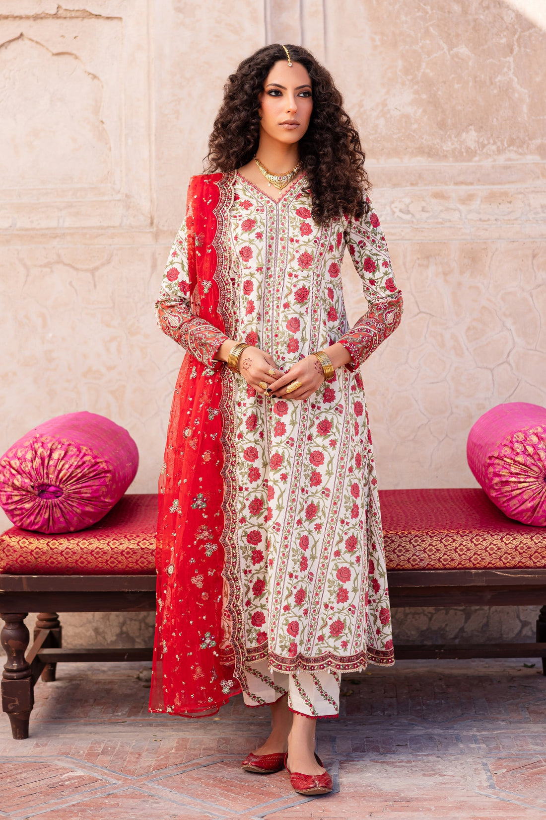 Batik | Chargbagh | Zardoz -  Batik Ladies Clothes - Original Designer Dress - House of Maryam