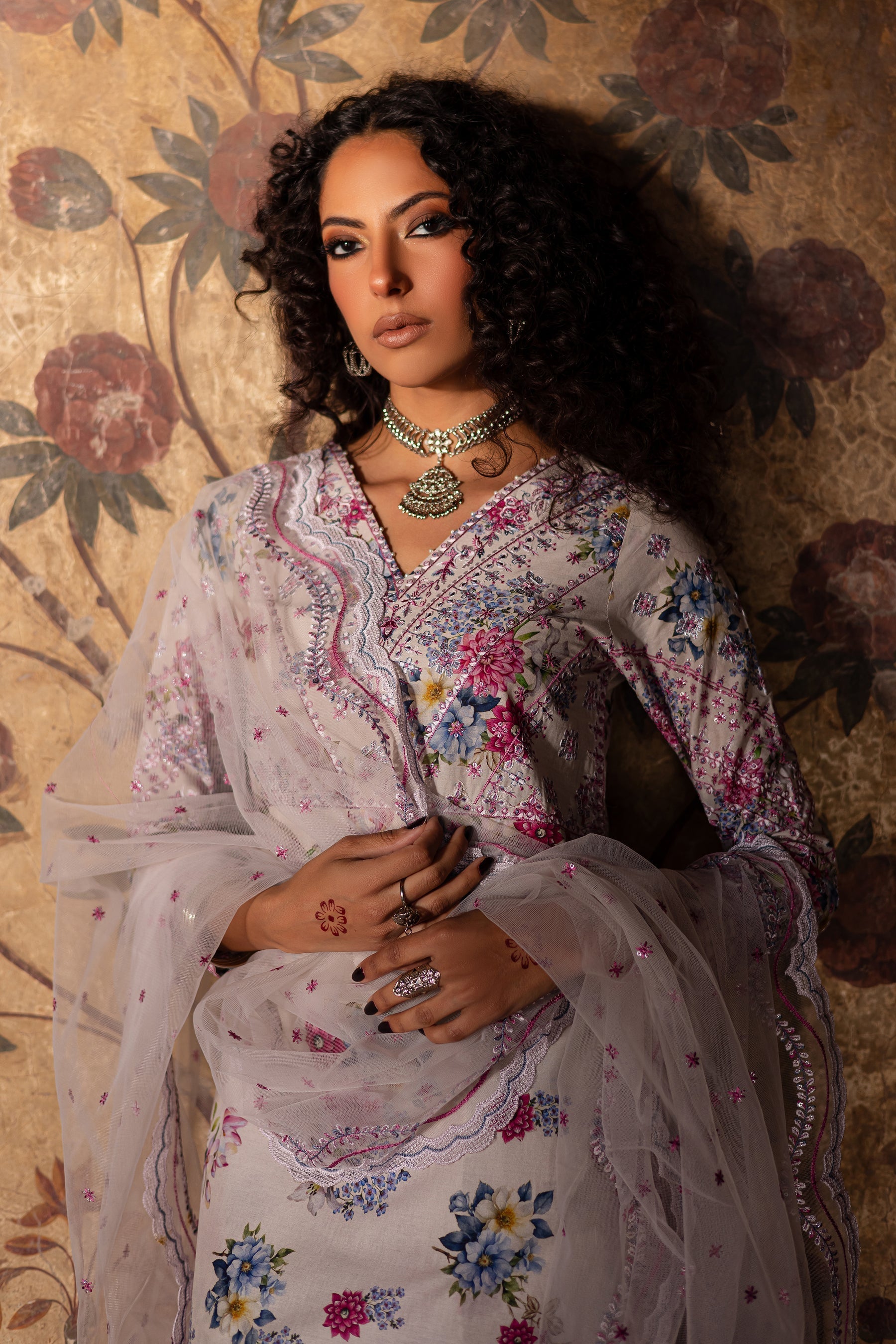 Batik | Chargbagh | Serenity -  Batik Ladies Clothes - Original Designer Dress - House of Maryam