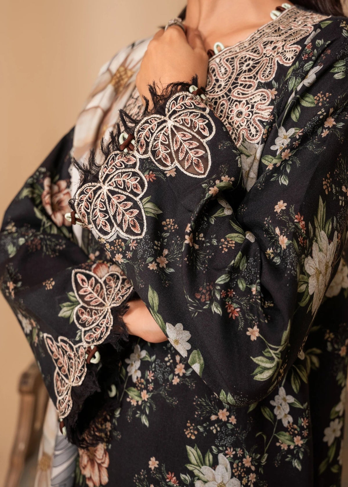 Nureh | Shades of Winter | ELARA (AZ-01) -  Nureh Ladies Clothes - Original Designer Dress - House of Maryam