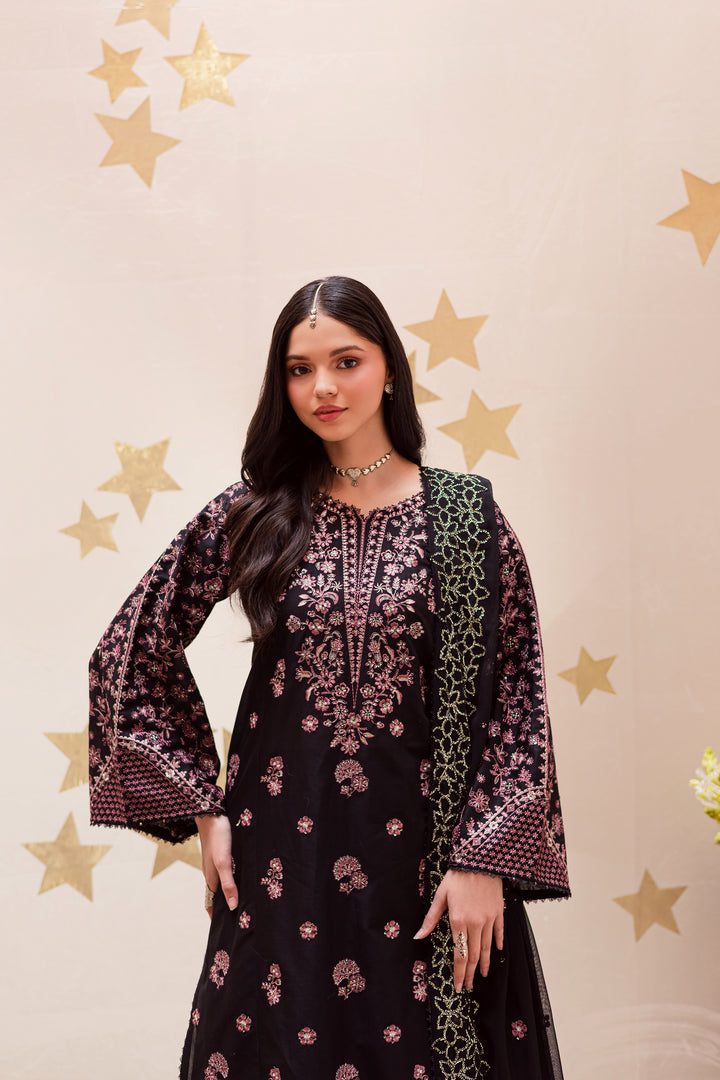 Batik | Winter 25 | Black Sakura-3