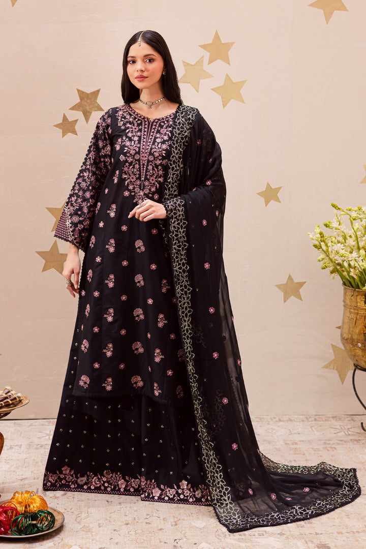 Batik | Winter 25 | Black Sakura-1