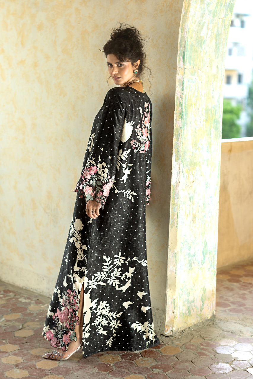 Zainab Chottani | Summer Edition 26 | Black Charm Kaftan, image 5