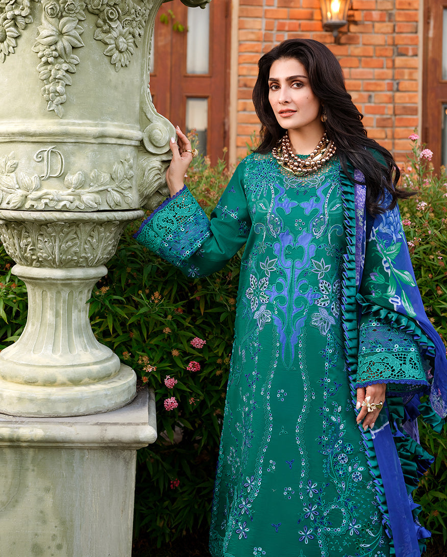 Mushq | Amoi Luxury Lawn | Blooming Romance, image 4