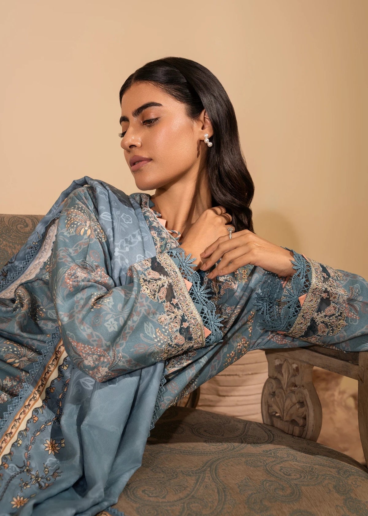 Nureh | Shades of Winter | SERENA (AZ-05) -  Nureh Ladies Clothes - Original Designer Dress - House of Maryam