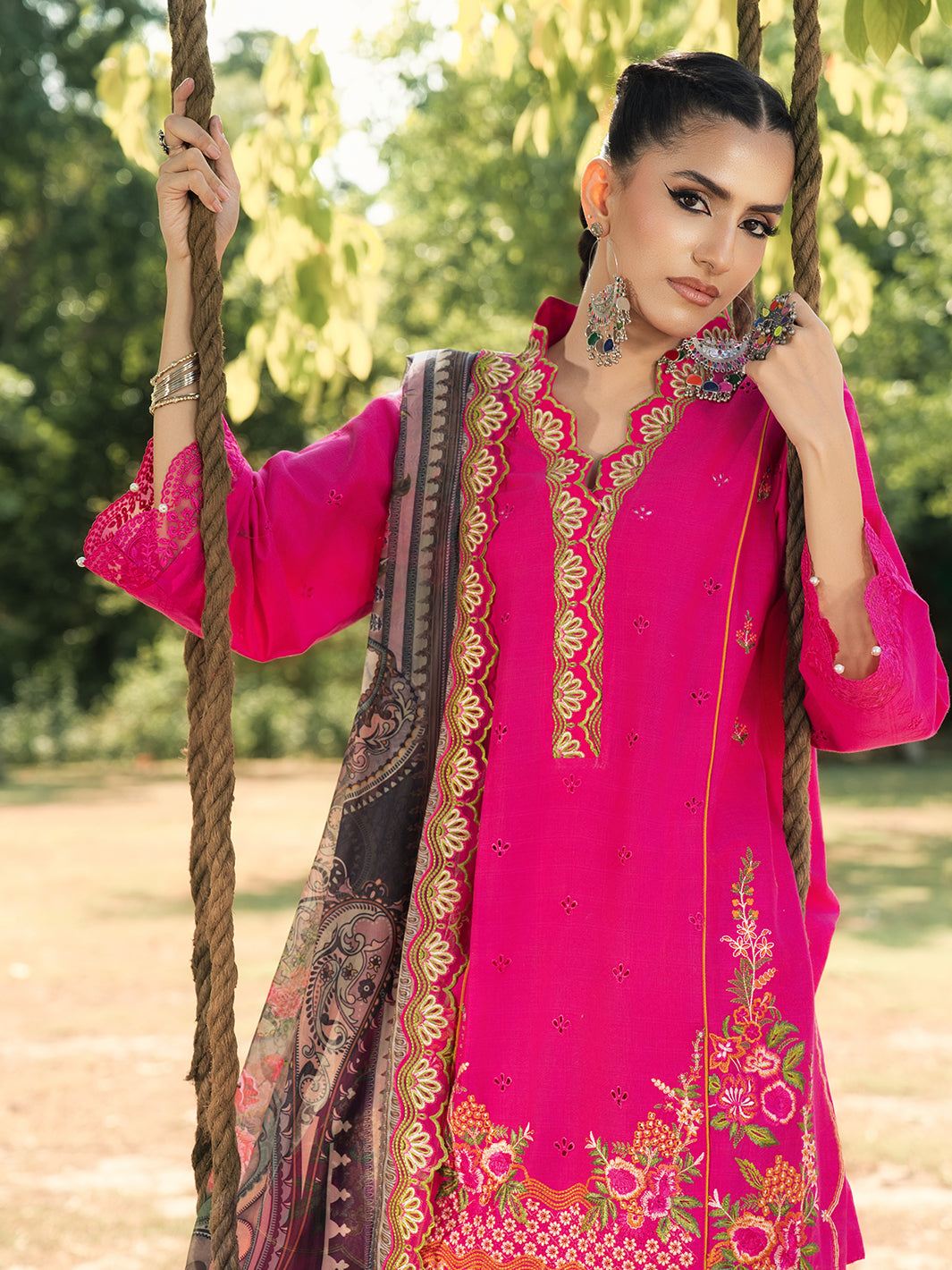 Hemstitch | The Garden Lawn | Blush Petal-5
