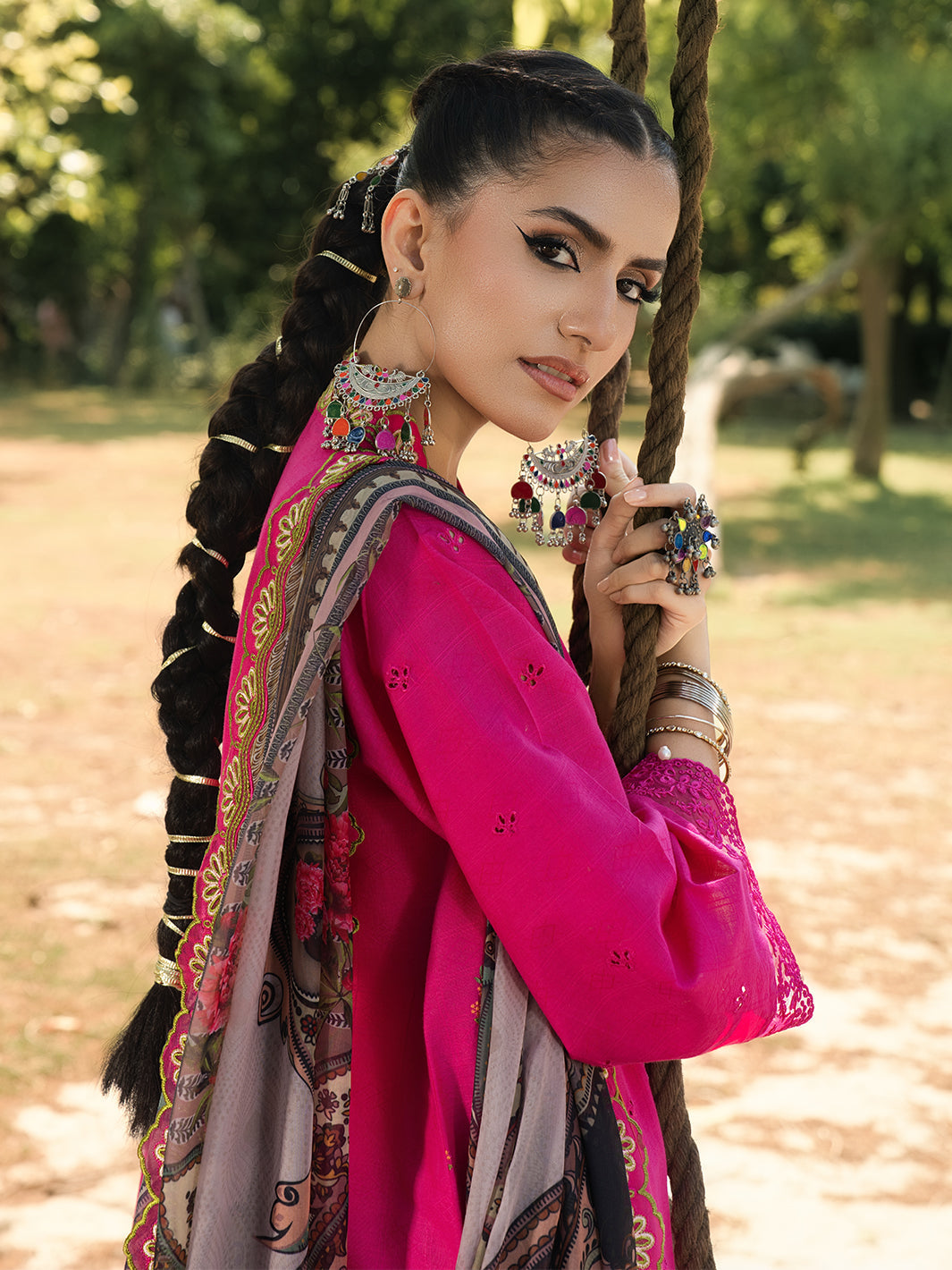 Hemstitch | The Garden Lawn | Blush Petal-3