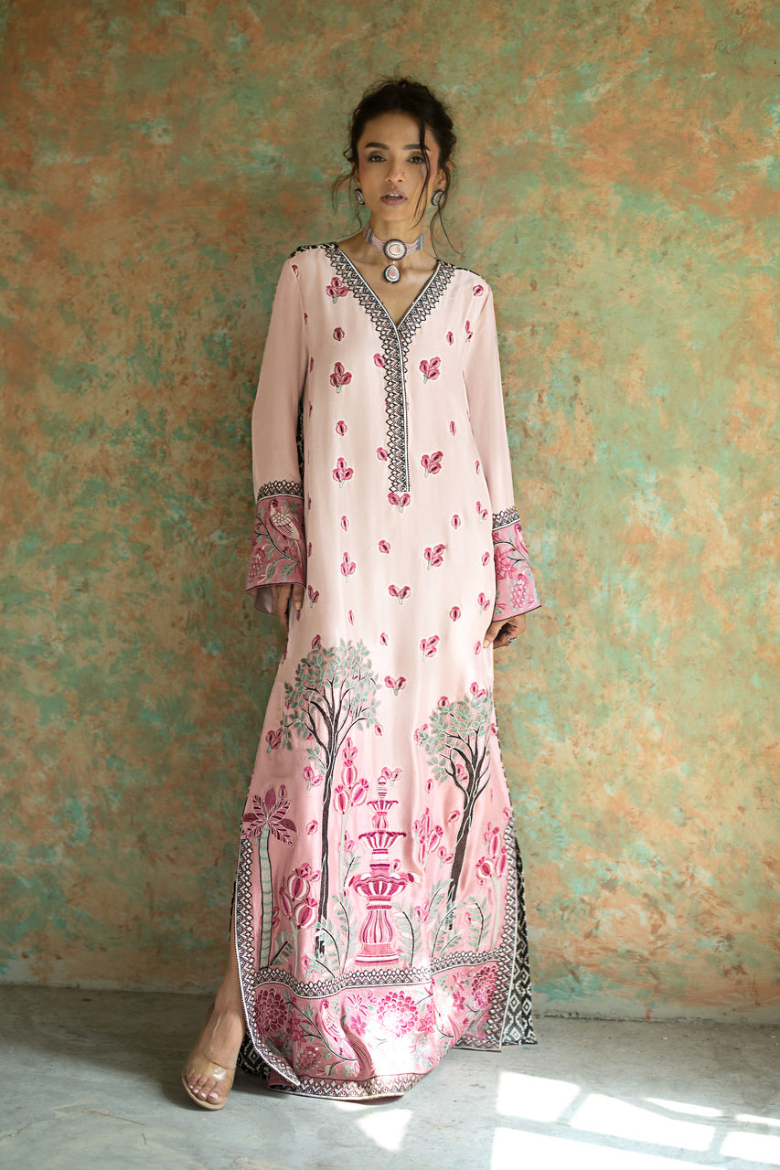 Zainab Chottani | Summer Edition 26 | Blush Serenade Kaftan, image 2