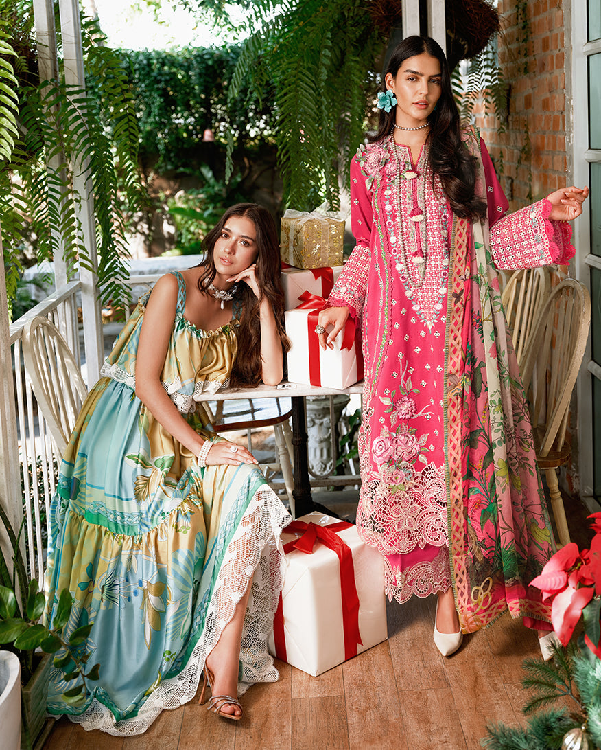 Mushq | Amoi Luxury Lawn | Blushing Rose, image 5