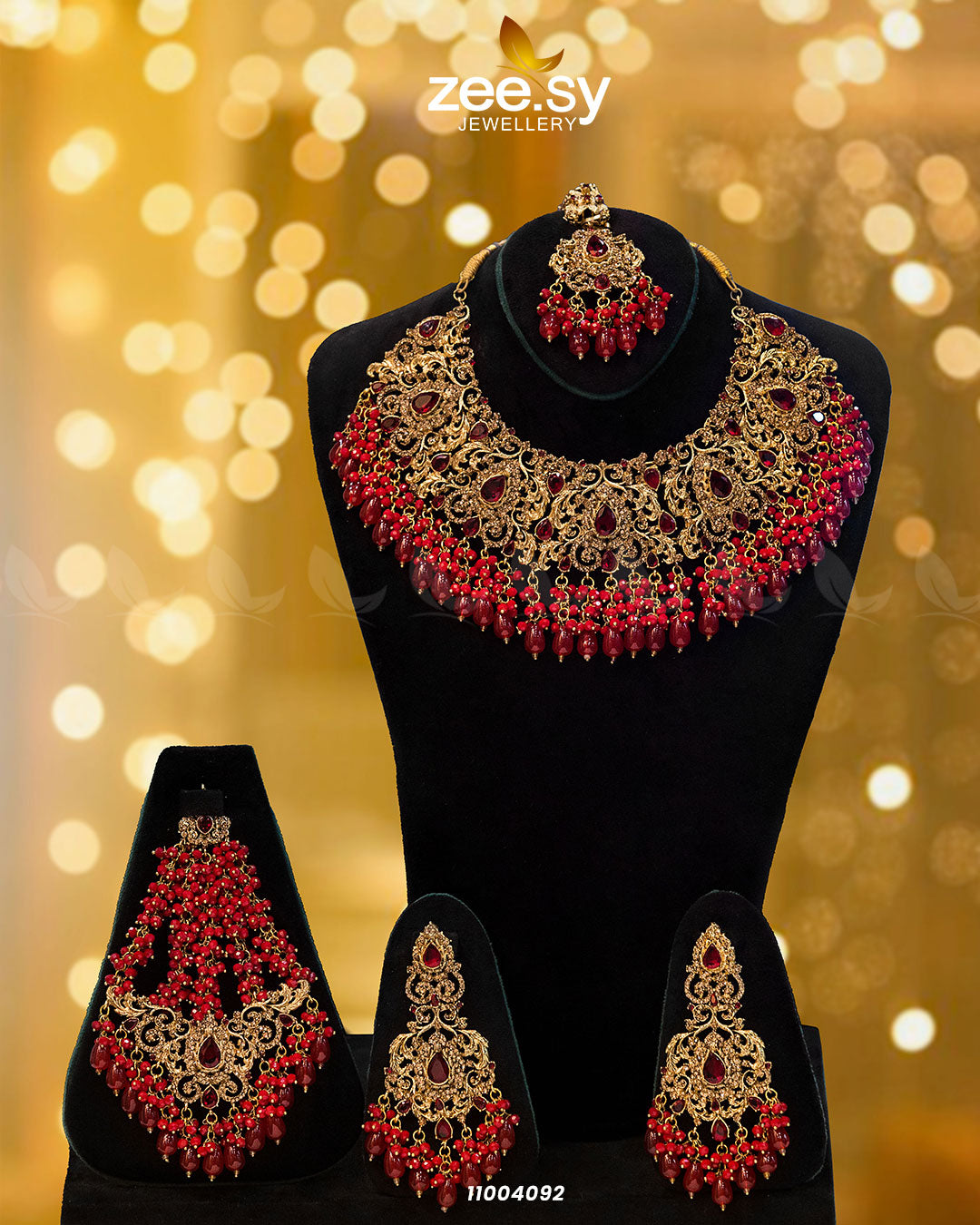 Bridal-0213 -  Zeesy Bridal Set - Original Designer Dress - House of Maryam