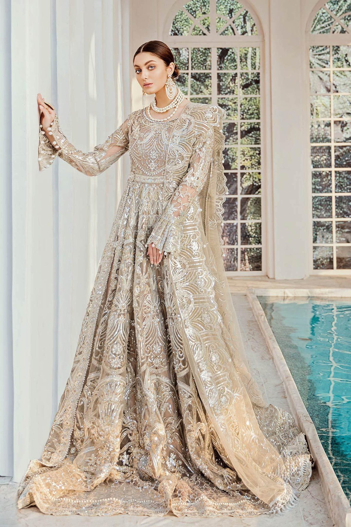 Maryum N Maria | RTW Wedding | Moon Light (D-05) -  Maryum N Maria Bridal Collection'BRIDAL WEAR-Fancy - Original Designer Dress - House of Maryam